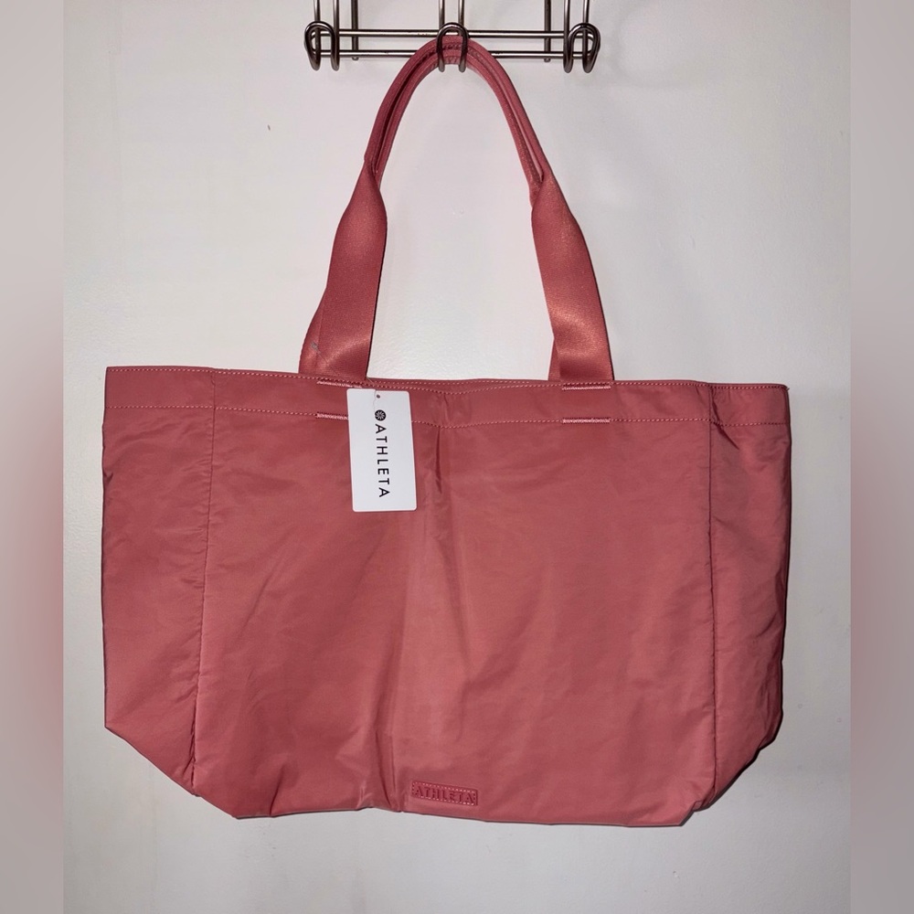 Athleta Coral/Pink All About Tote Bag